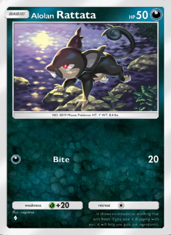 Image of the card Alolan Rattata