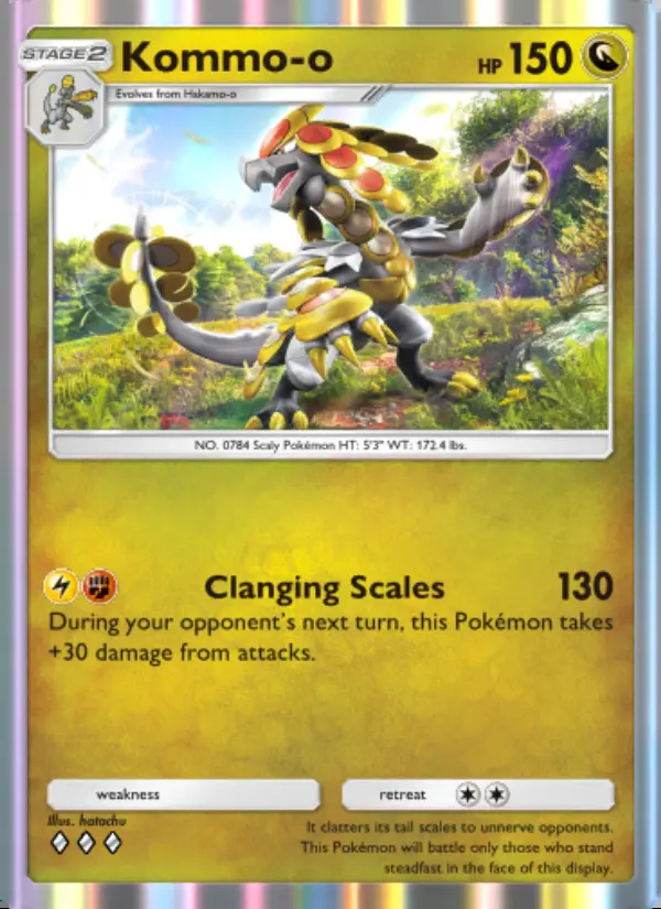 Image of the card Kommo-o