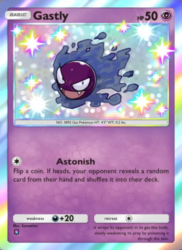 Image of the card Gastly