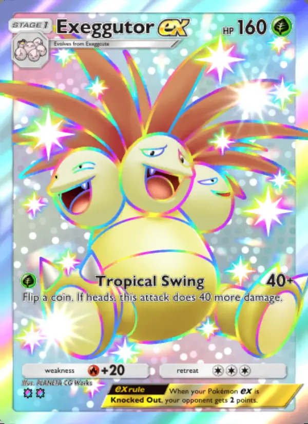Image of the card Exeggutor ex