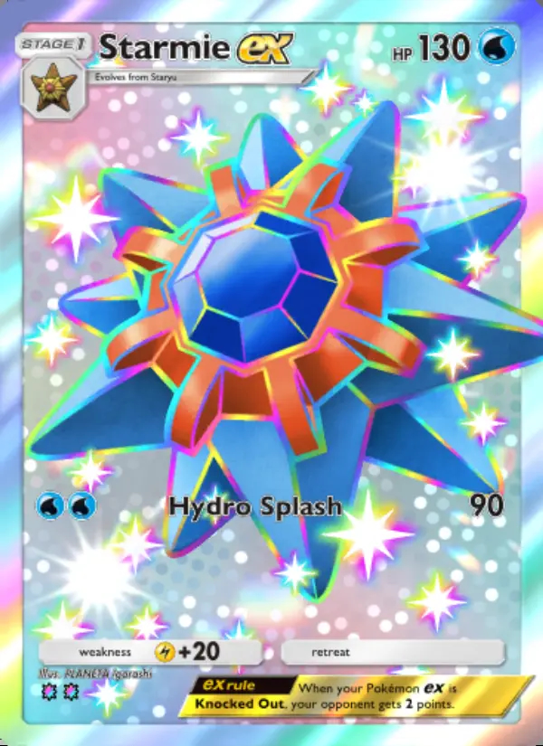 Image of the card Starmie ex