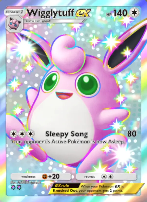 Image of the card Wigglytuff ex