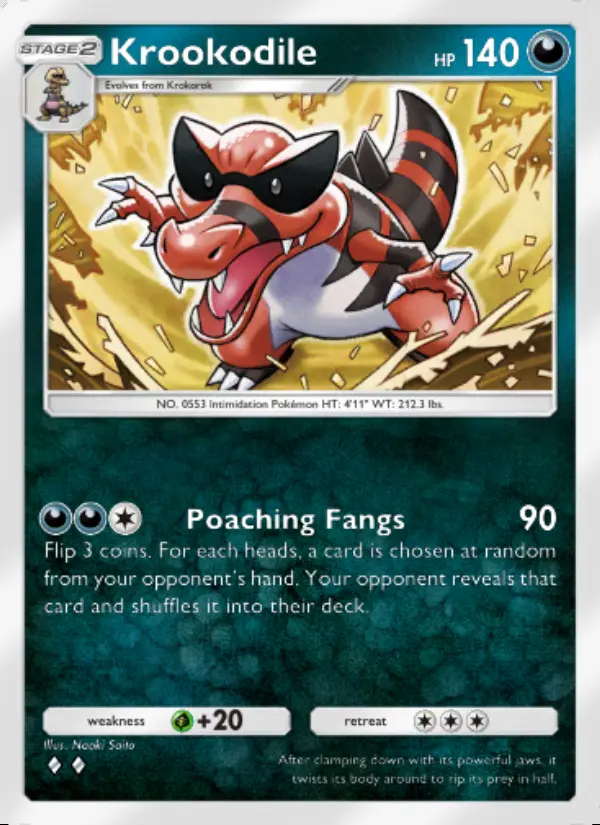 Image of the card Krookodile