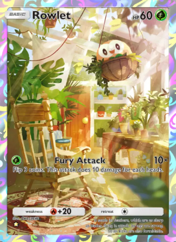 Image of the card Rowlet