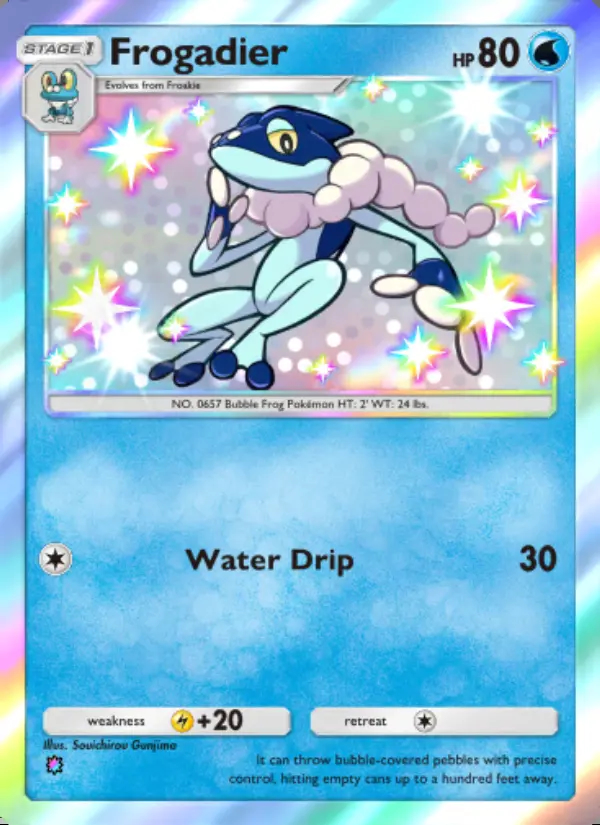 Image of the card Frogadier