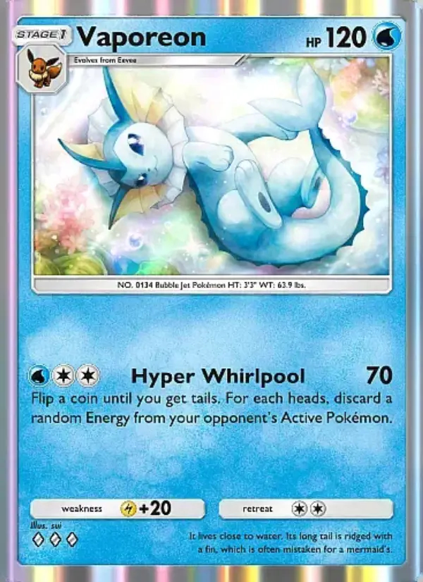 Image of the card Vaporeon