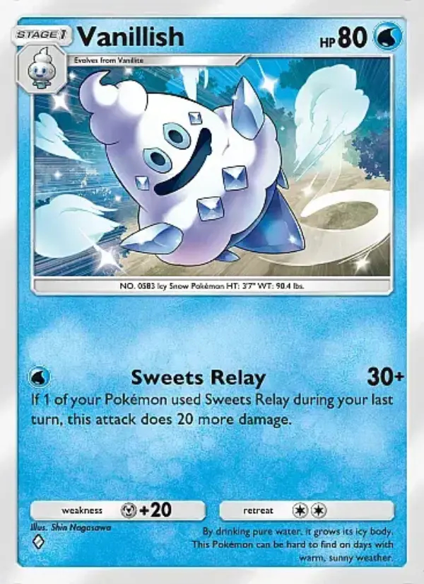 Image of the card Vanillish