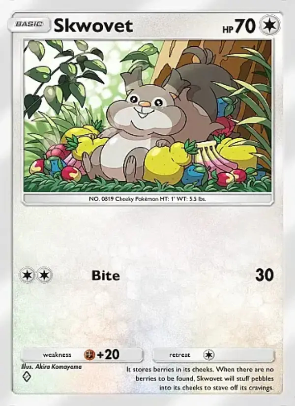 Image of the card Skwovet