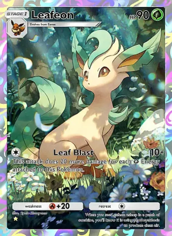 Image of the card Leafeon