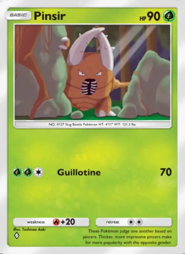 Image of the card Pinsir