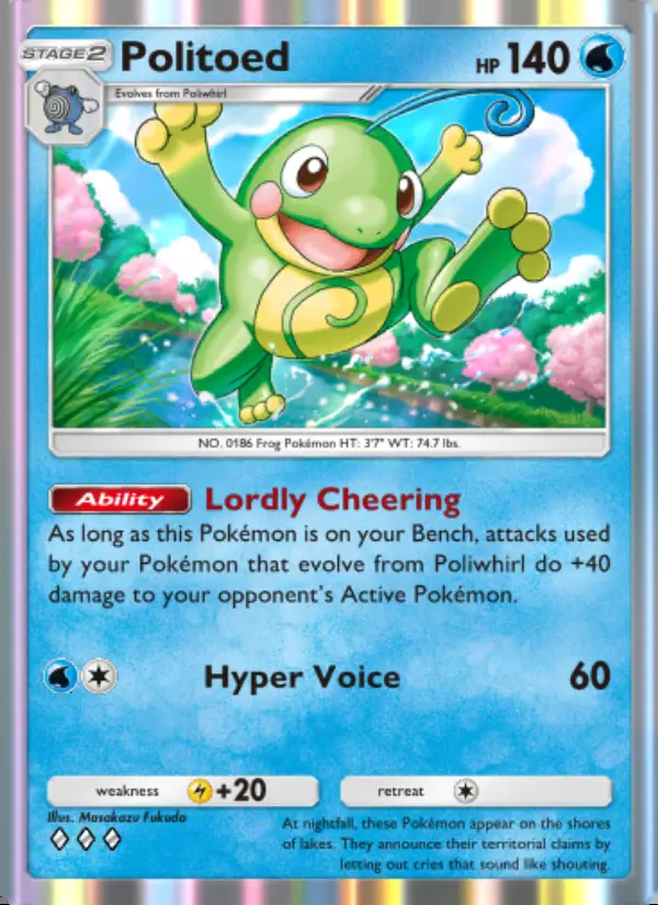 Image of the card Politoed