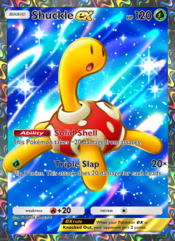 Image of the card Shuckle ex