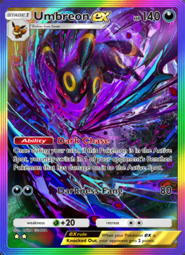 Image of the card Umbreon ex