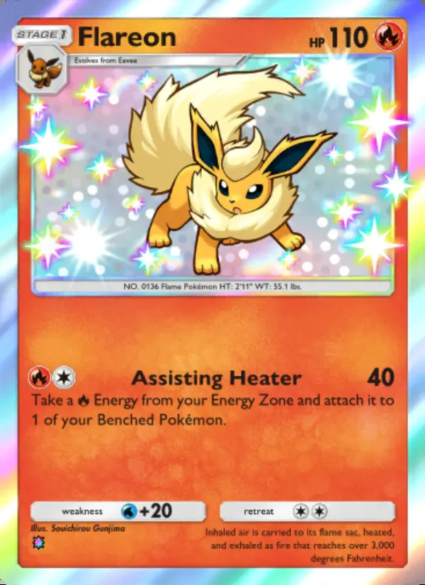 Image of the card Flareon