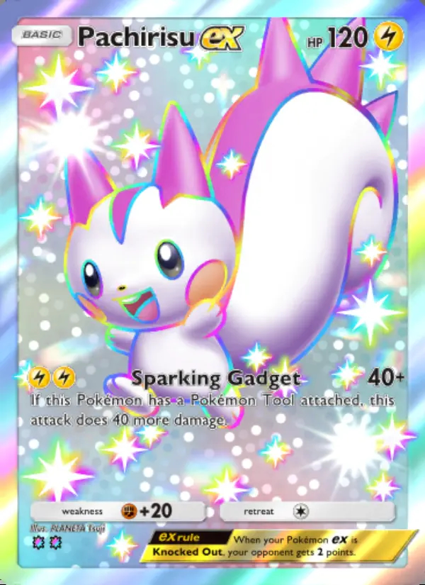 Image of the card Pachirisu ex