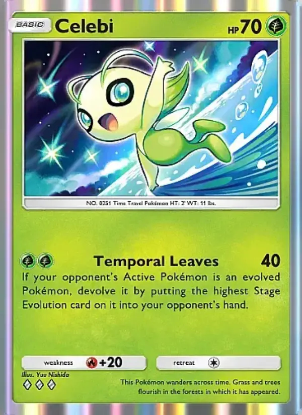 Image of the card Celebi