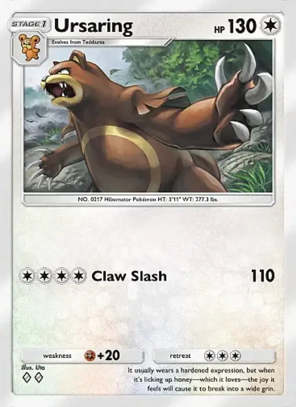Image of the card Ursaring