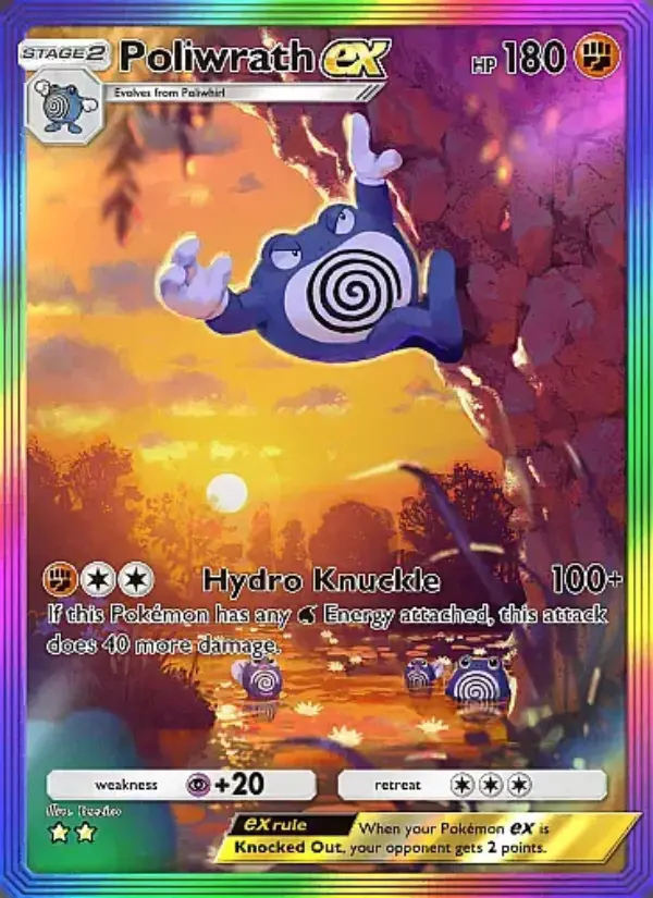Image of the card Poliwrath ex