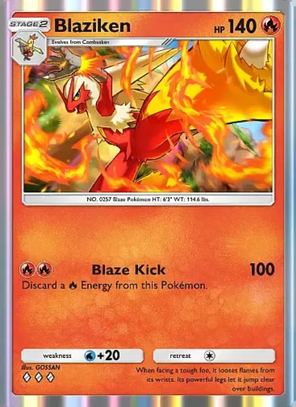 Image of the card Blaziken