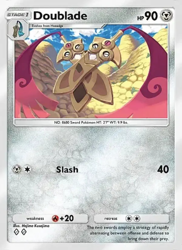 Image of the card Doublade