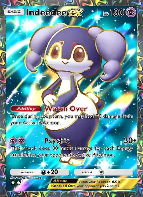 Image of the card Indeedee ex