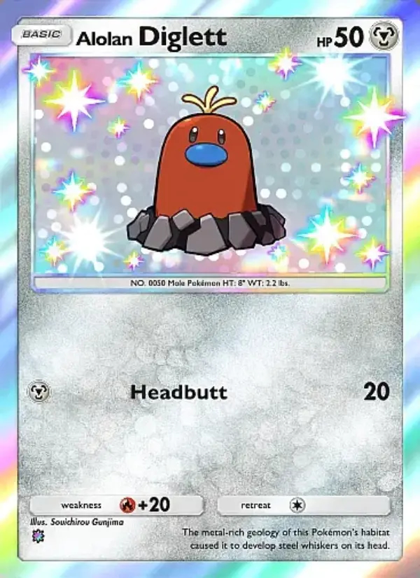 Image of the card Alolan Diglett