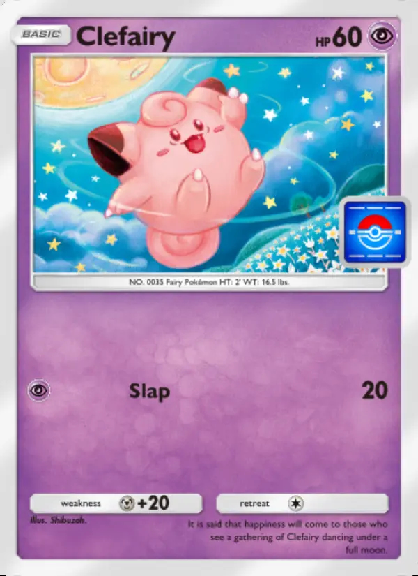 Image of the card Clefairy