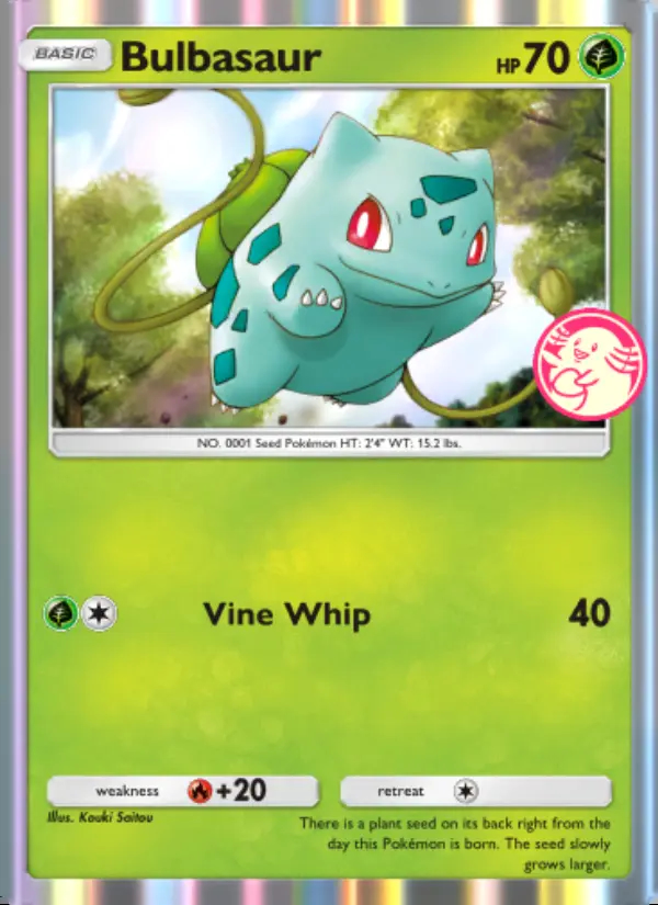 Image of the card Bulbasaur
