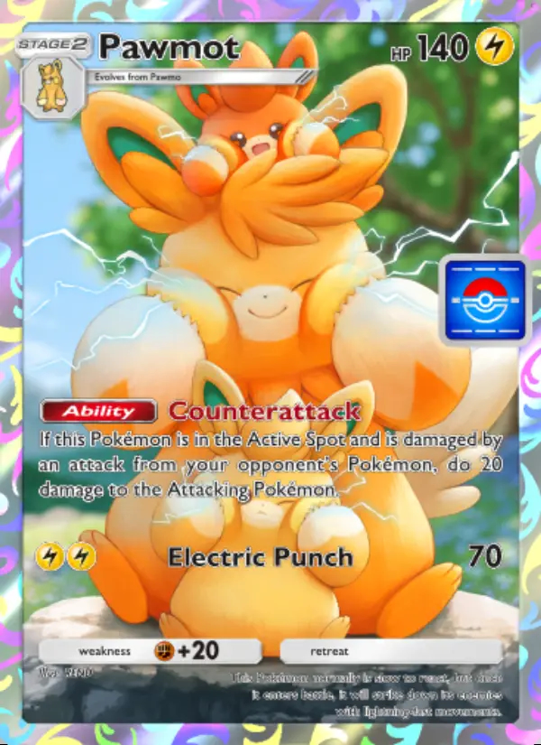 Image of the card Pawmot