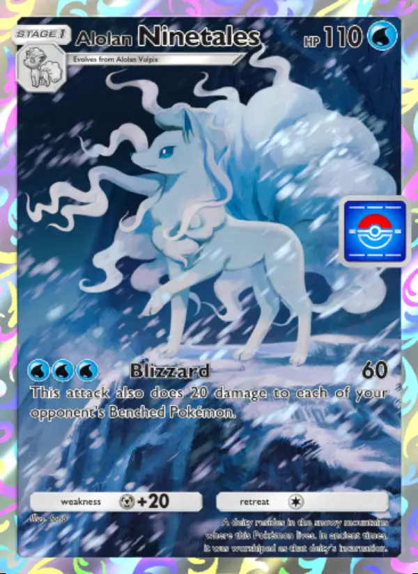 Image of the card Alolan Ninetales