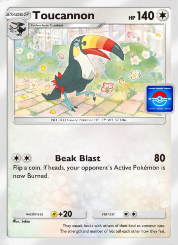 Image of the card Toucannon