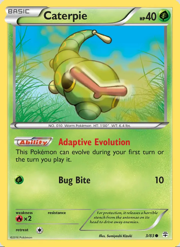 Image of the card Caterpie