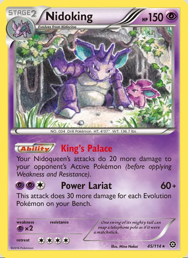 Image of the card Nidoking