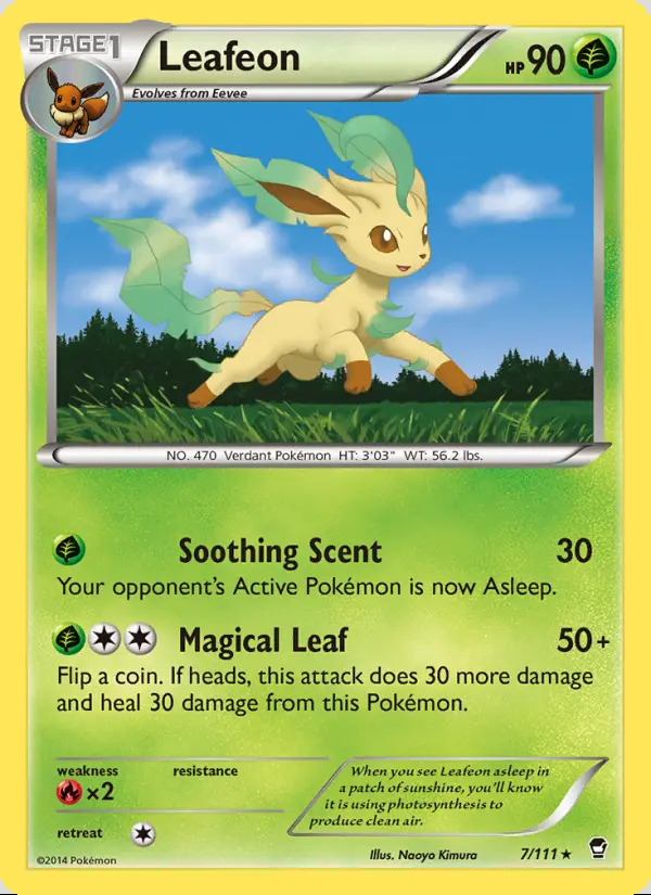 Image of the card Leafeon