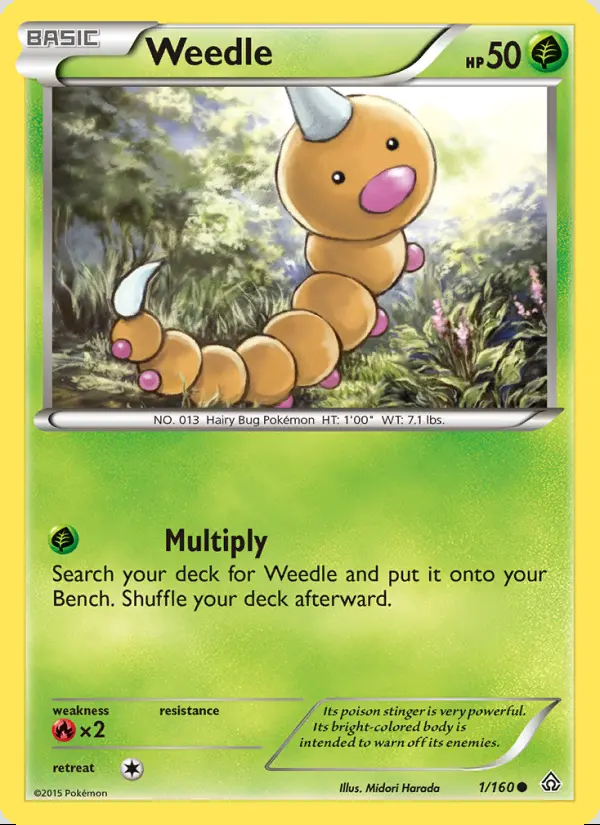 Image of the card Weedle
