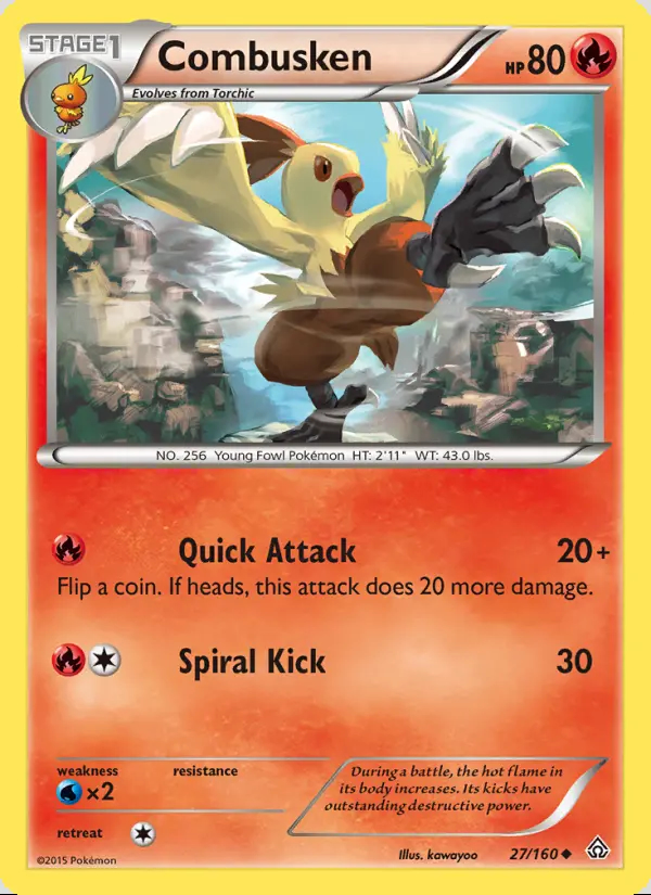 Image of the card Combusken