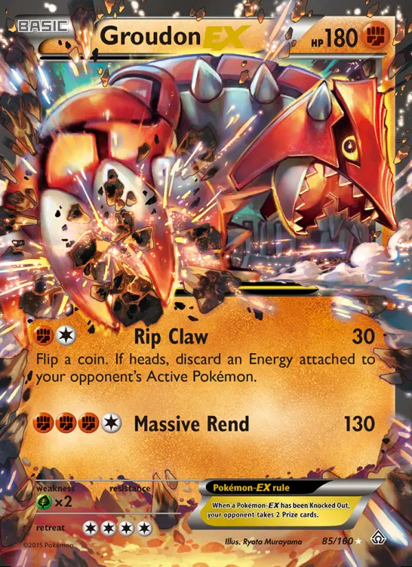 Image of the card Groudon EX