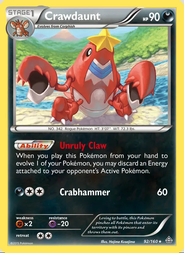Image of the card Crawdaunt