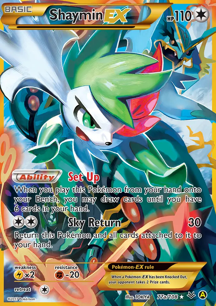 Image of the card Shaymin EX
