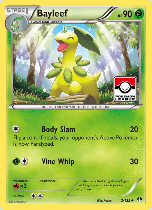 Image of the card Bayleef