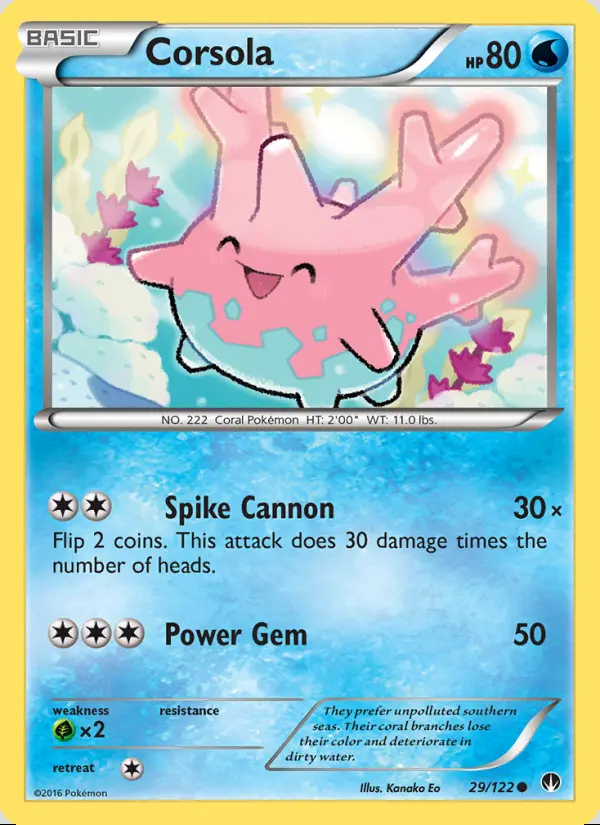 Image of the card Corsola