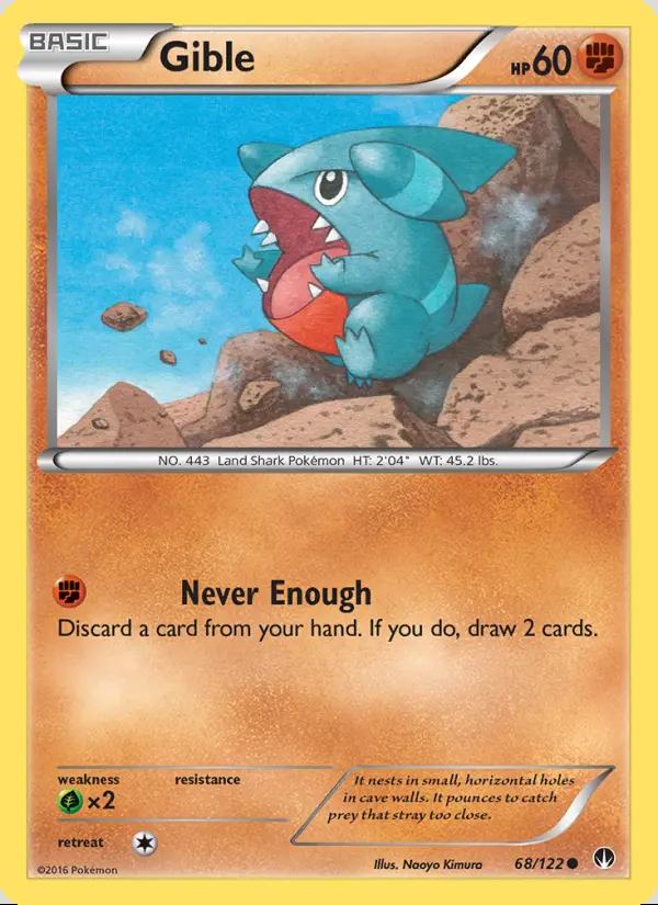 Image of the card Gible