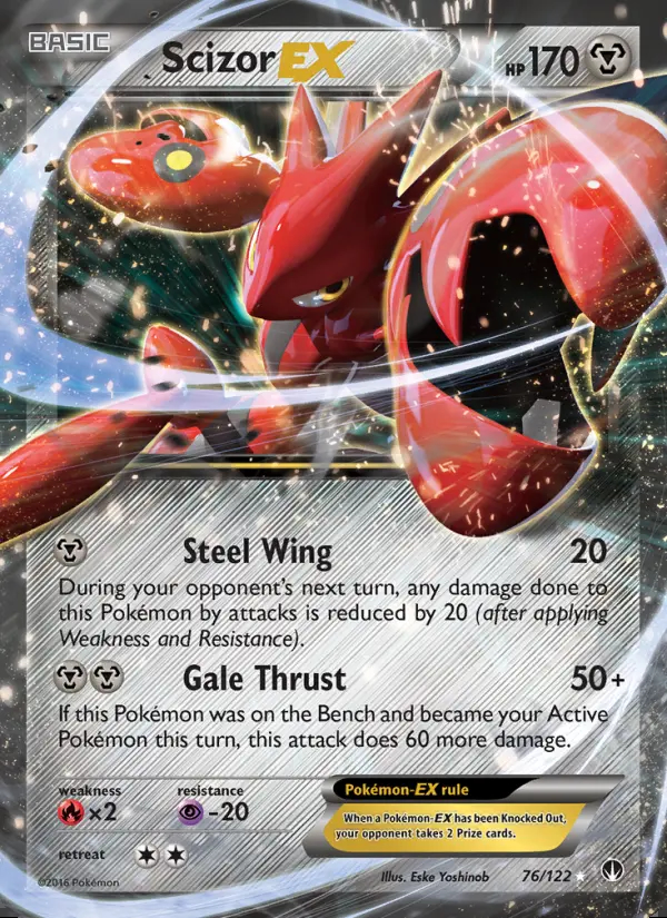 Image of the card Scizor EX