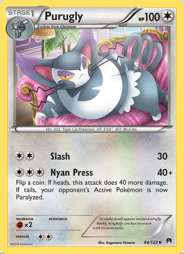 Image of the card Purugly