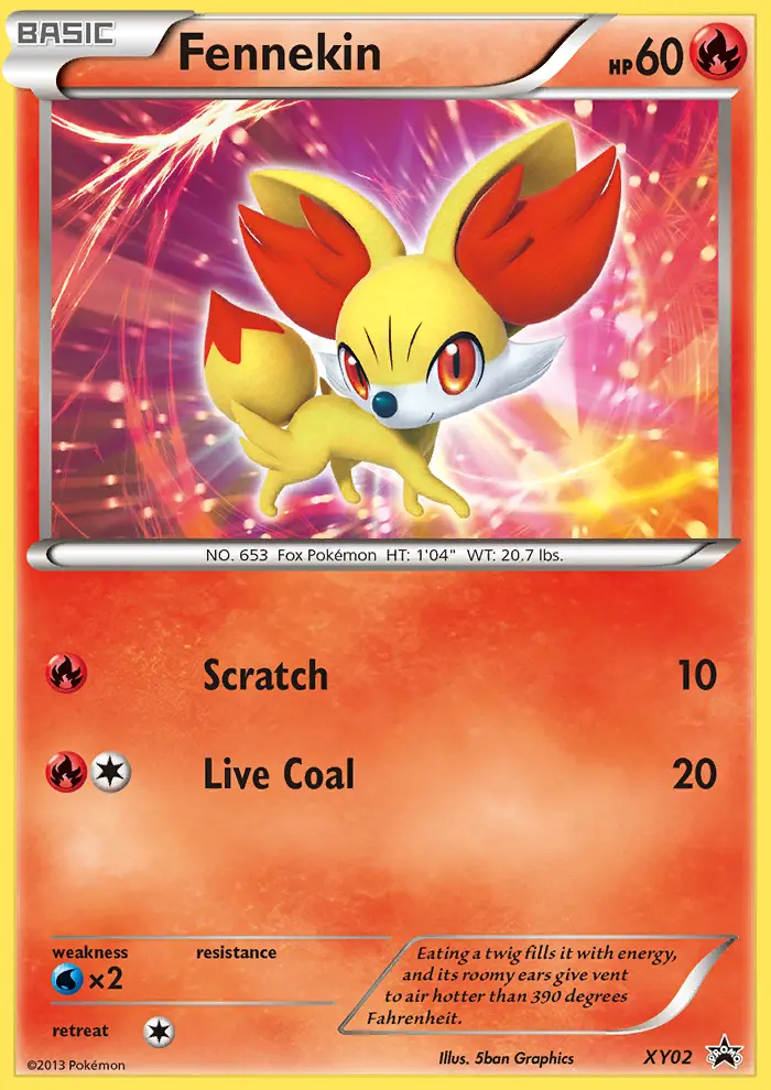 Image of the card Fennekin