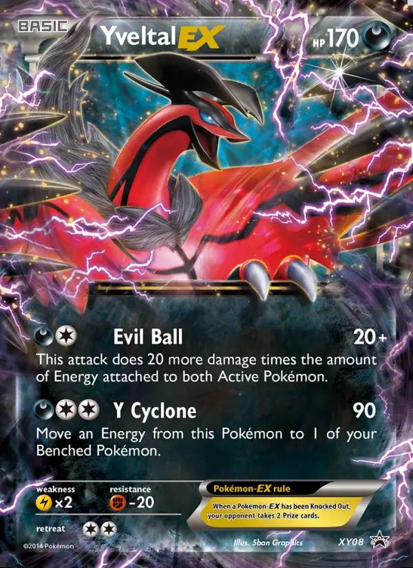 Image of the card Yveltal EX