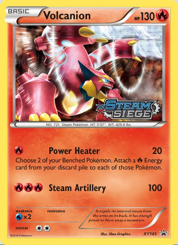 Image of the card Volcanion