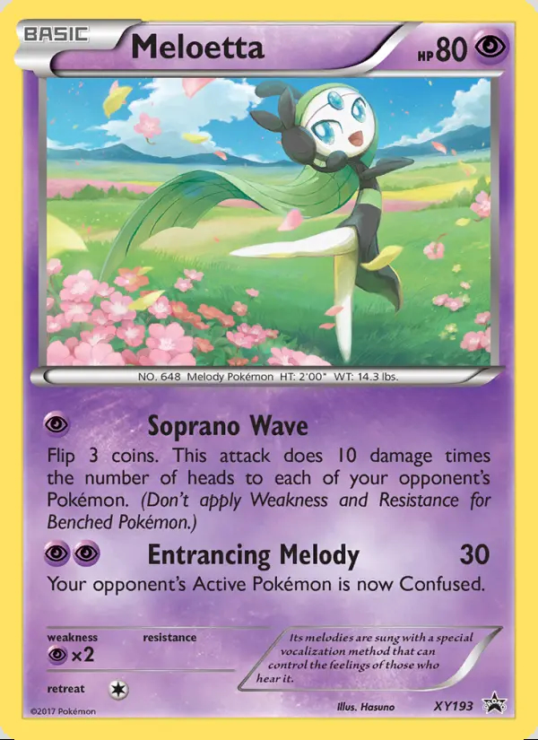 Image of the card Meloetta