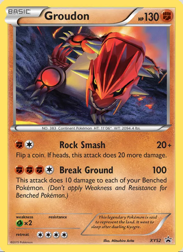 Image of the card Groudon