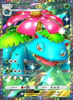 Image of the card Venusaur ex